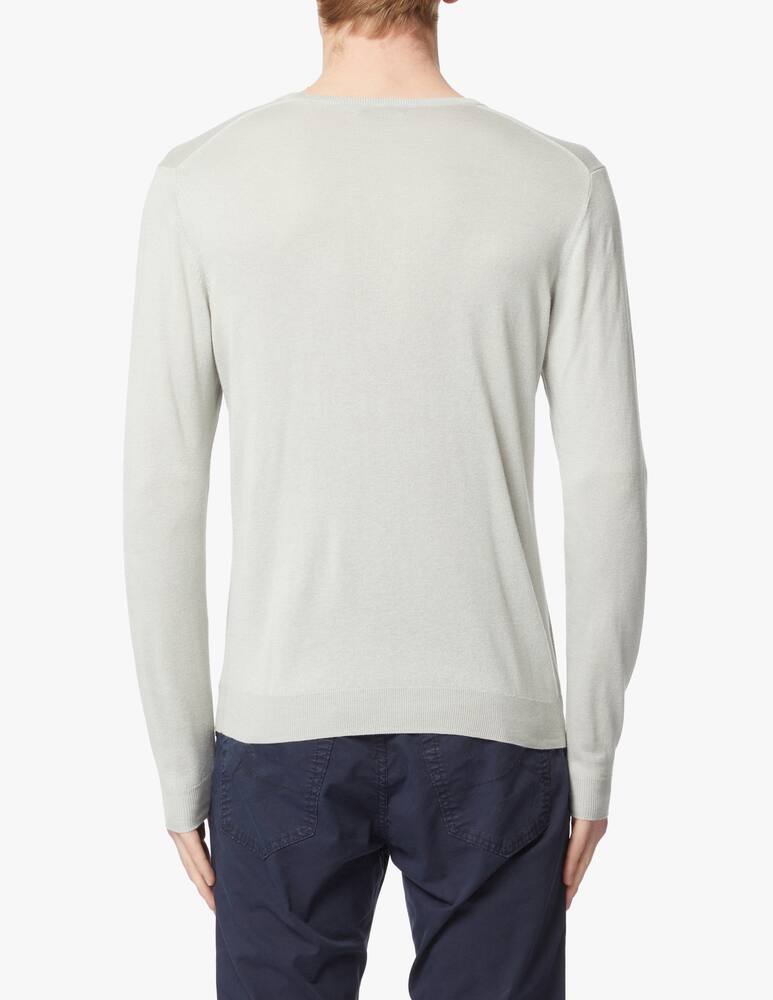 rinascente Pure Cashmere Silk and cashmere cotton crewneck - white