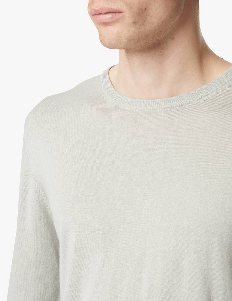 rinascente Pure Cashmere Silk and cashmere cotton crewneck - white