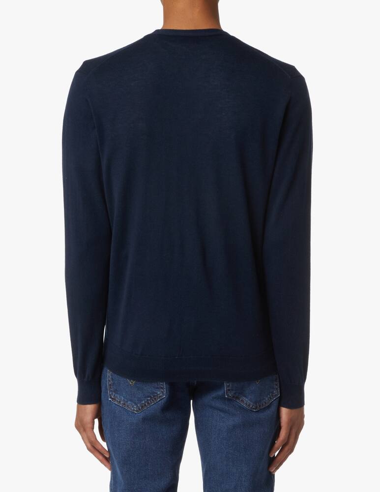 rinascente Pure Cashmere Cotton and cashmere silk cardigan - blue