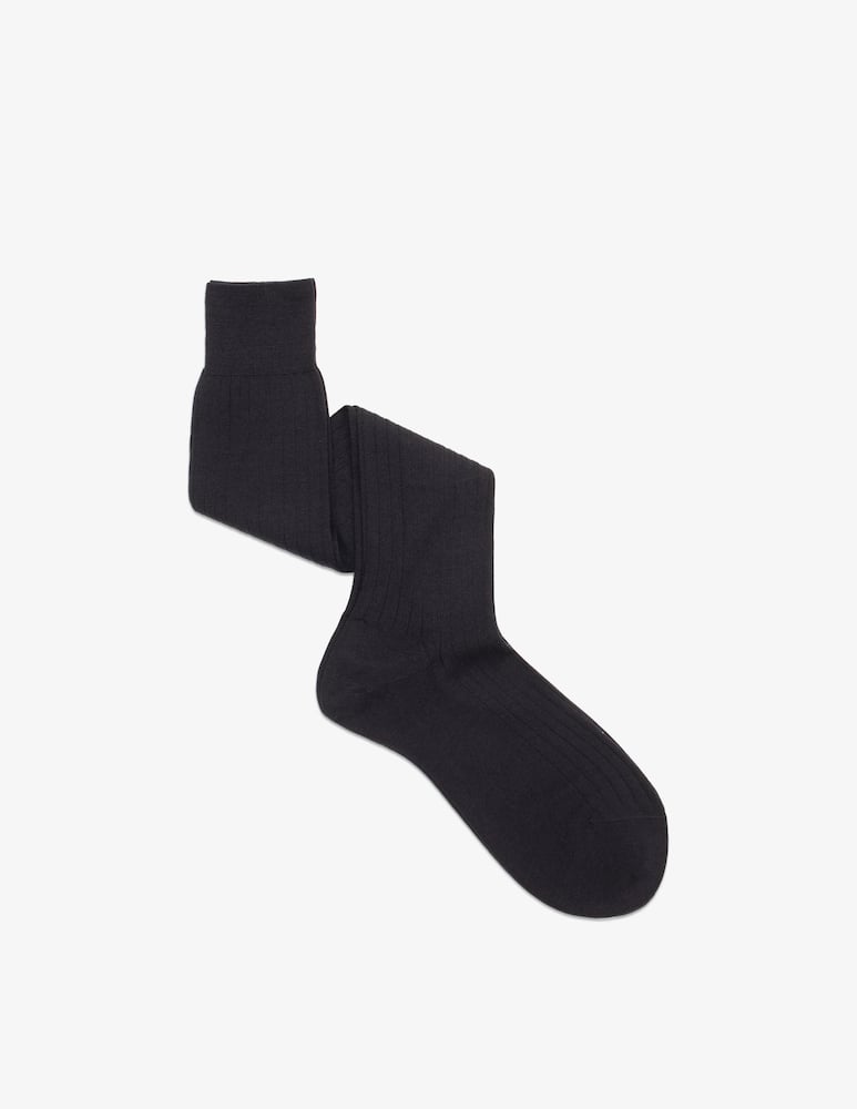 rinascente Sorley Ribbed wool long socks