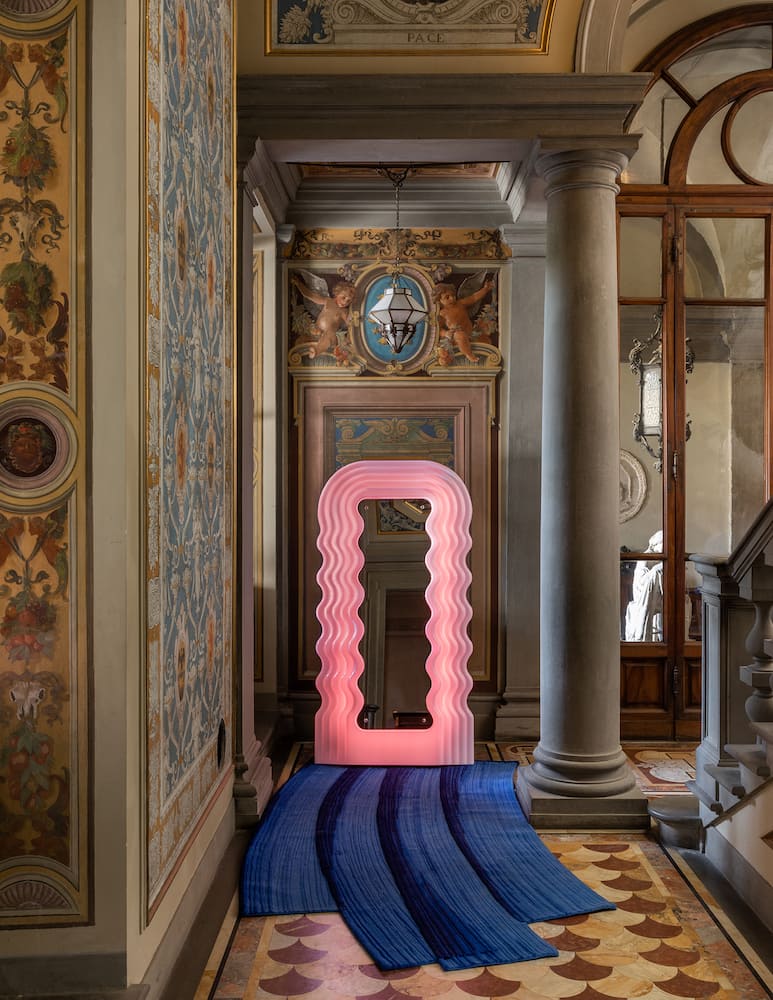 rinascente Poltronova Ultrafragola Specchio/Lampada