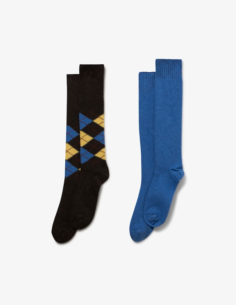 rinascente Sorley Calze cashmere fantasia 2 paia