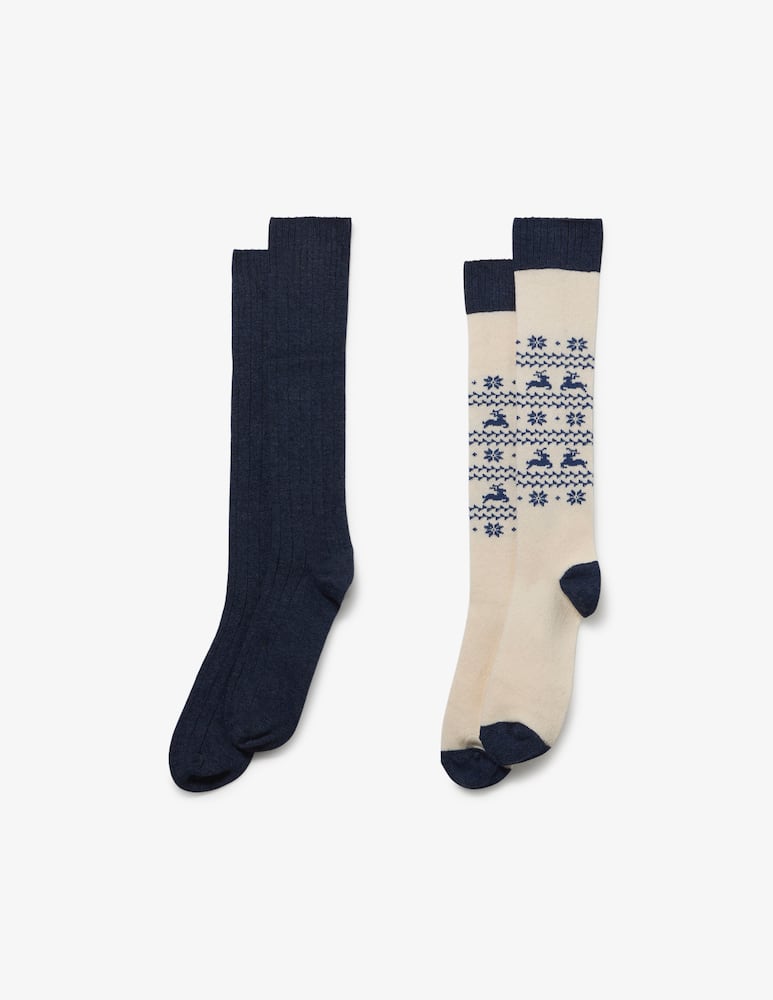 rinascente Sorley Calze cashmere fantasia 2 paia