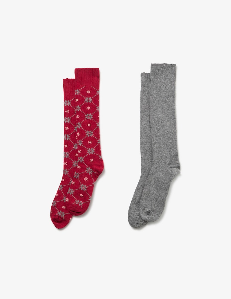 rinascente Sorley Calze cashmere fantasia 2 paia