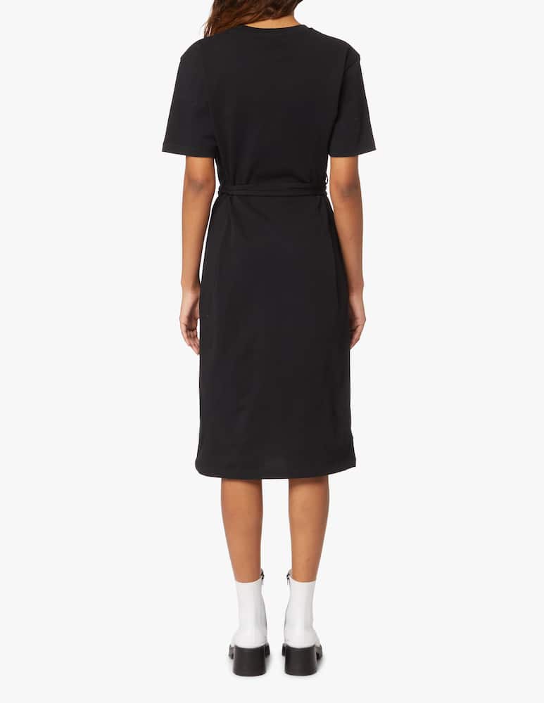 Kenzo Abito in cotone con culiss in vita - nero - immagine 3