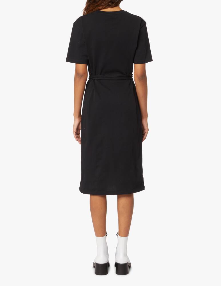 rinascente Kenzo Abito in cotone con culiss in vita - nero