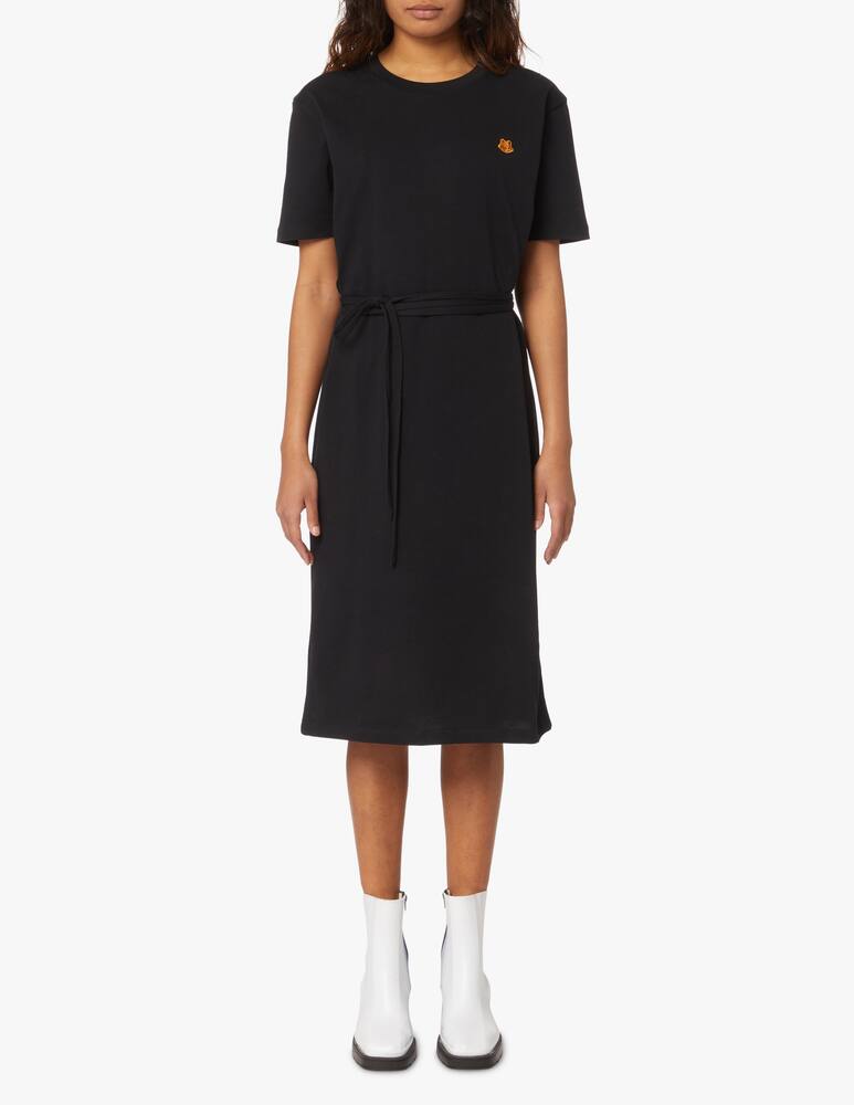 rinascente Kenzo Abito in cotone con culiss in vita - nero