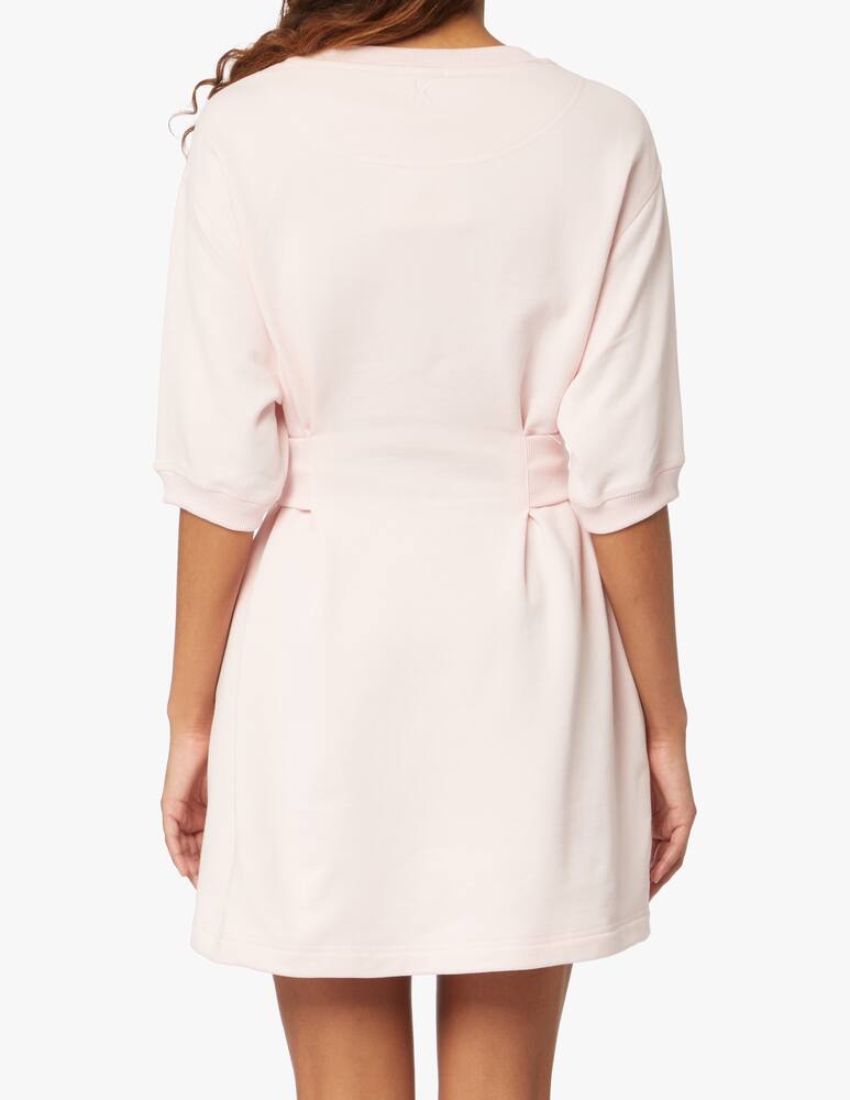 rinascente Kenzo Abito in cotone con elastico in vita - rosa