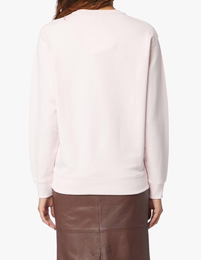 rinascente Kenzo Cotton crewneck sweatshirt with logo - pink