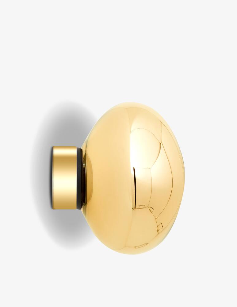 rinascente Tom Dixon Melt Surface Mini Gold LED Applique