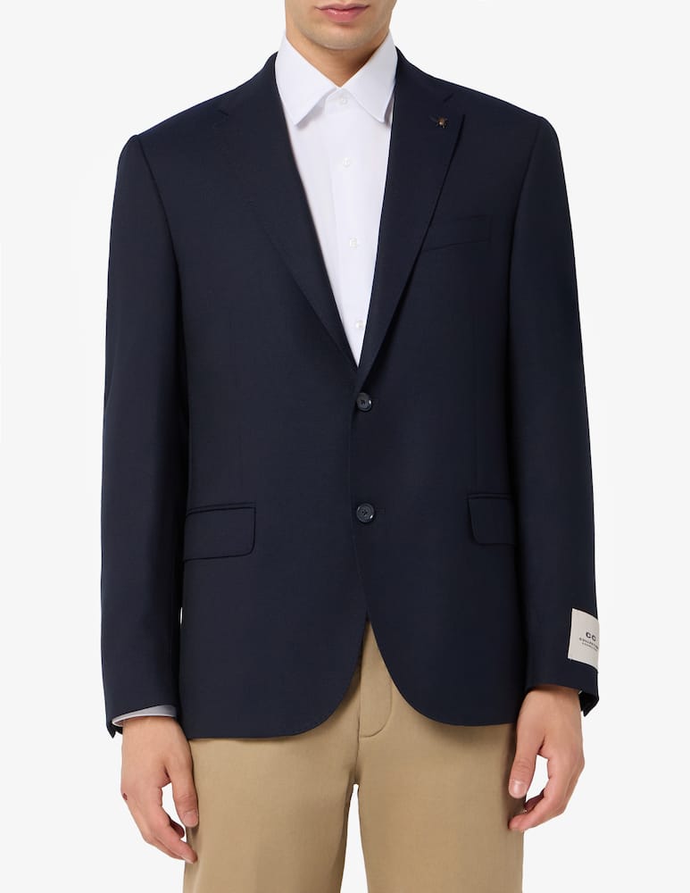 rinascente CC Collection Giacca hopsack a pattina D7