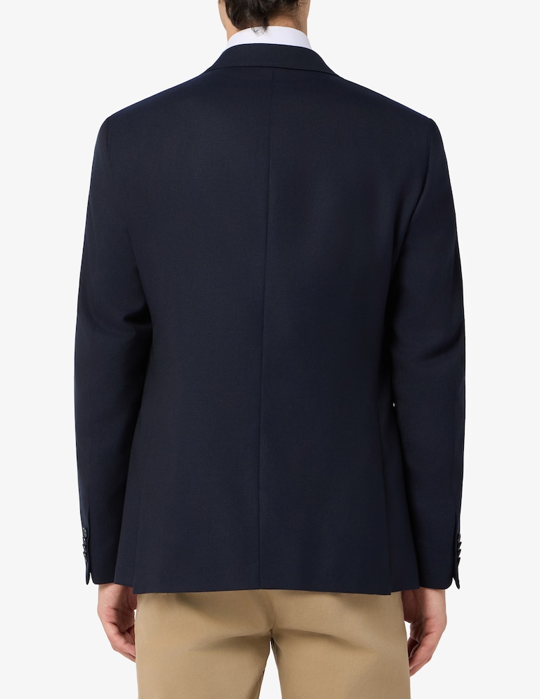 rinascente CC Collection Giacca hopsack a pattina D7