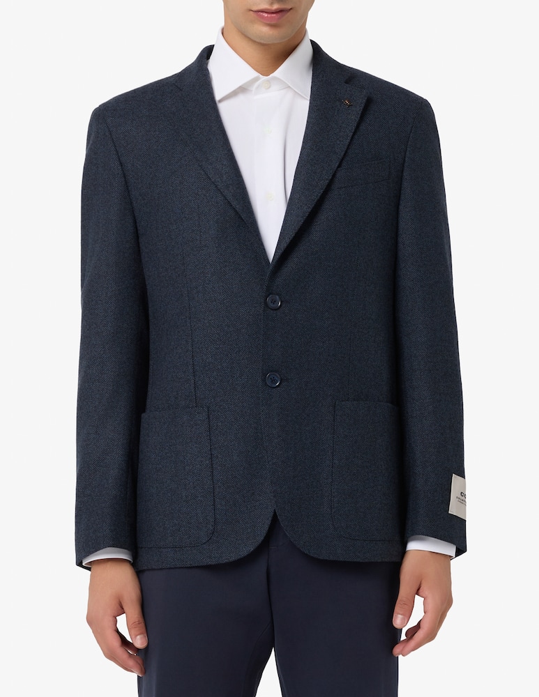 rinascente CC Collection Herringbone blazer