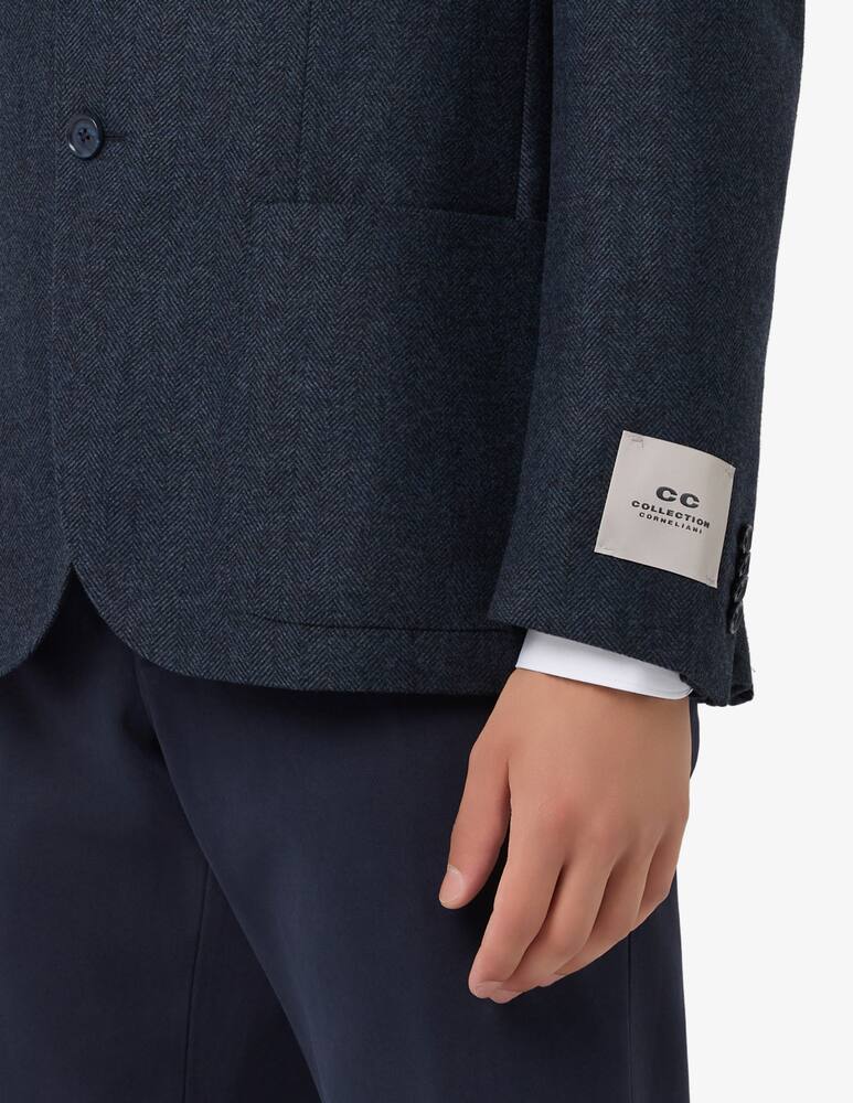 rinascente CC Collection Herringbone blazer