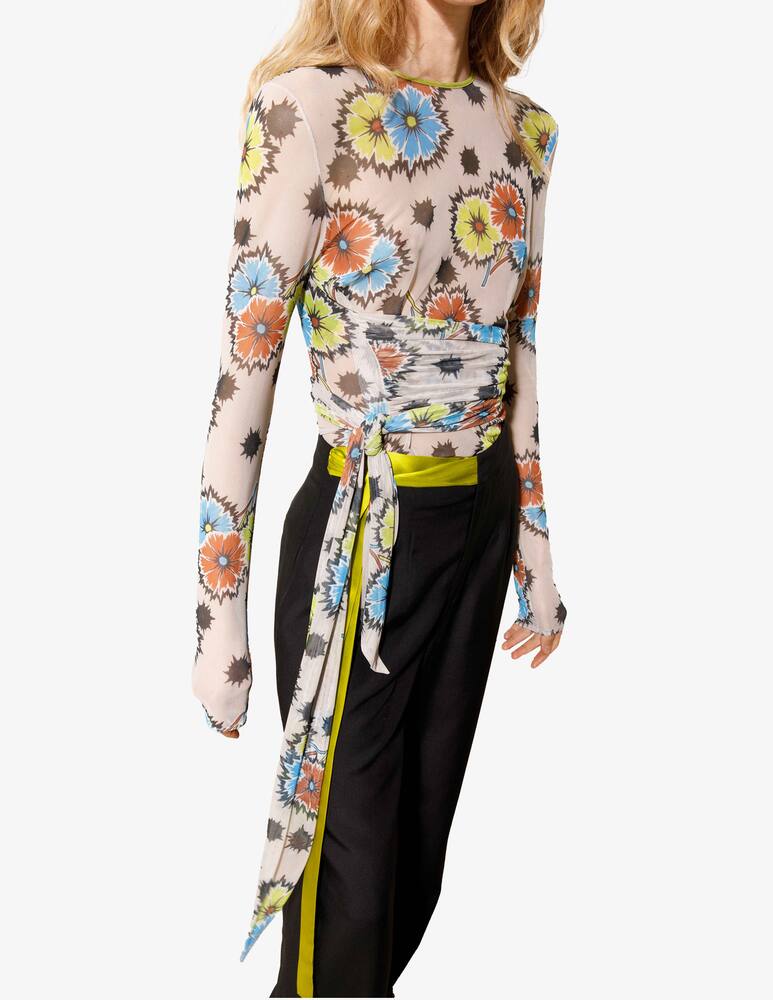 rinascente Vernisse Top girocollo con fusciacche