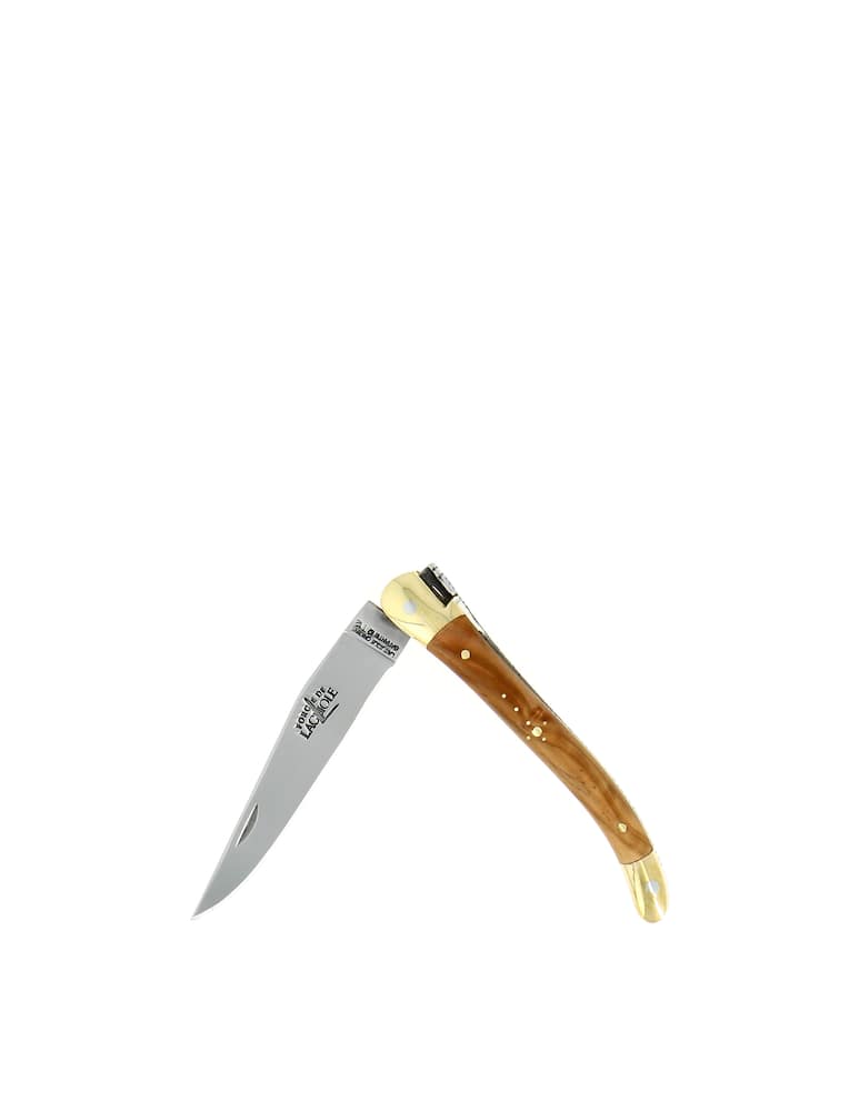 Forge De Laguiole Coltello tascabile 9 cm con manico in legno di ulivo - immagine 1 Forge De Laguiole Coltello tascabile 9 cm con manico in legno di ulivo - immagine 1
