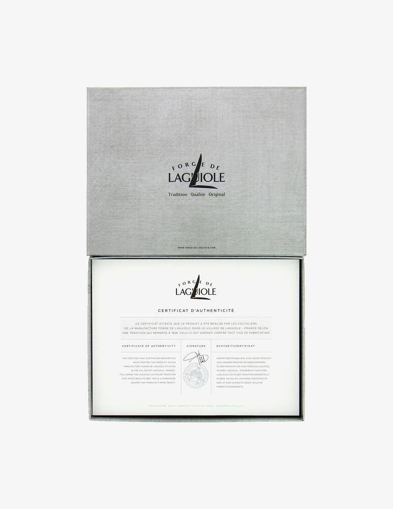 rinascente Forge De Laguiole Table Knives Set 6 pcs Mixed Wood