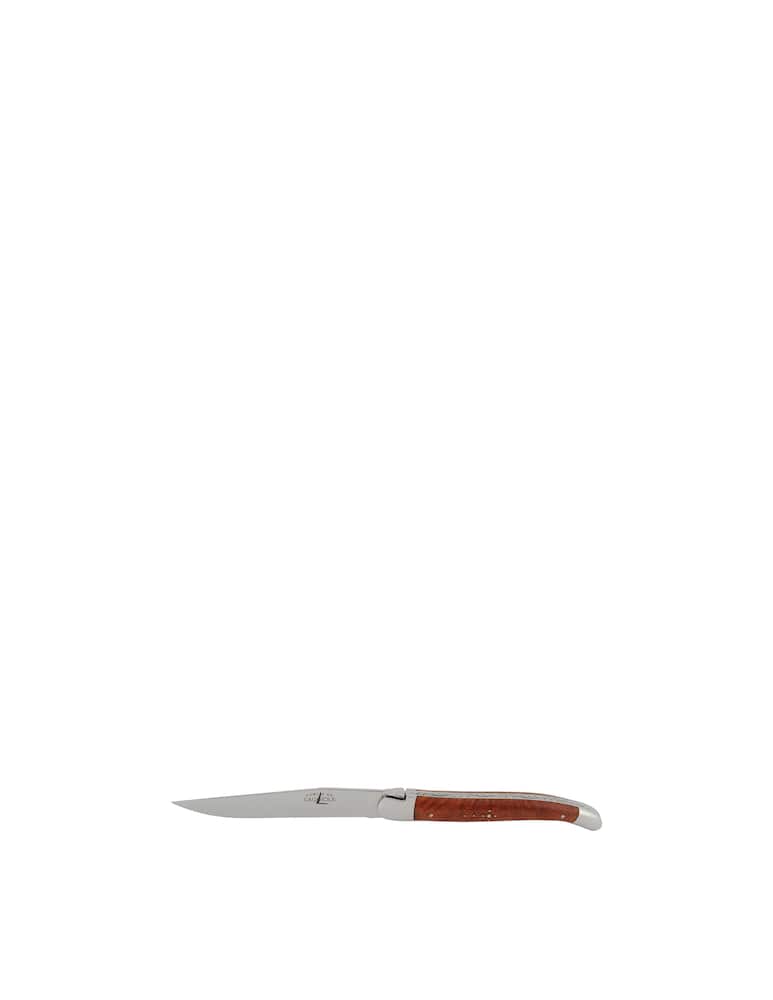 Forge De Laguiole Set di 6 coltelli da tavola in acciaio inossidabile e legno - immagine 2 Forge De Laguiole Set di 6 coltelli da tavola in acciaio inossidabile e legno - immagine 2