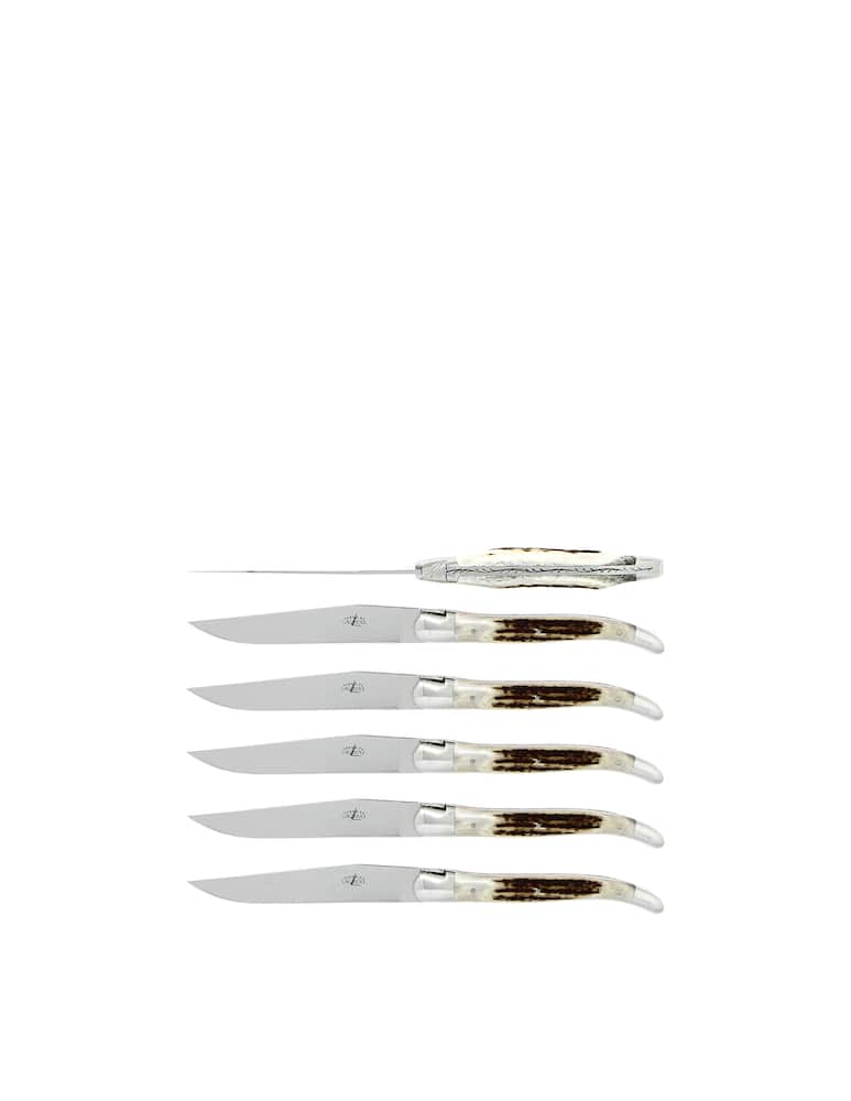 Forge De Laguiole Coltelli da tavola set da 6 - immagine 1 Forge De Laguiole Coltelli da tavola set da 6 - immagine 1