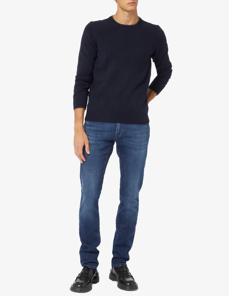 rinascente Gran Sasso Maglia girocollo geelong contrasto fin 8