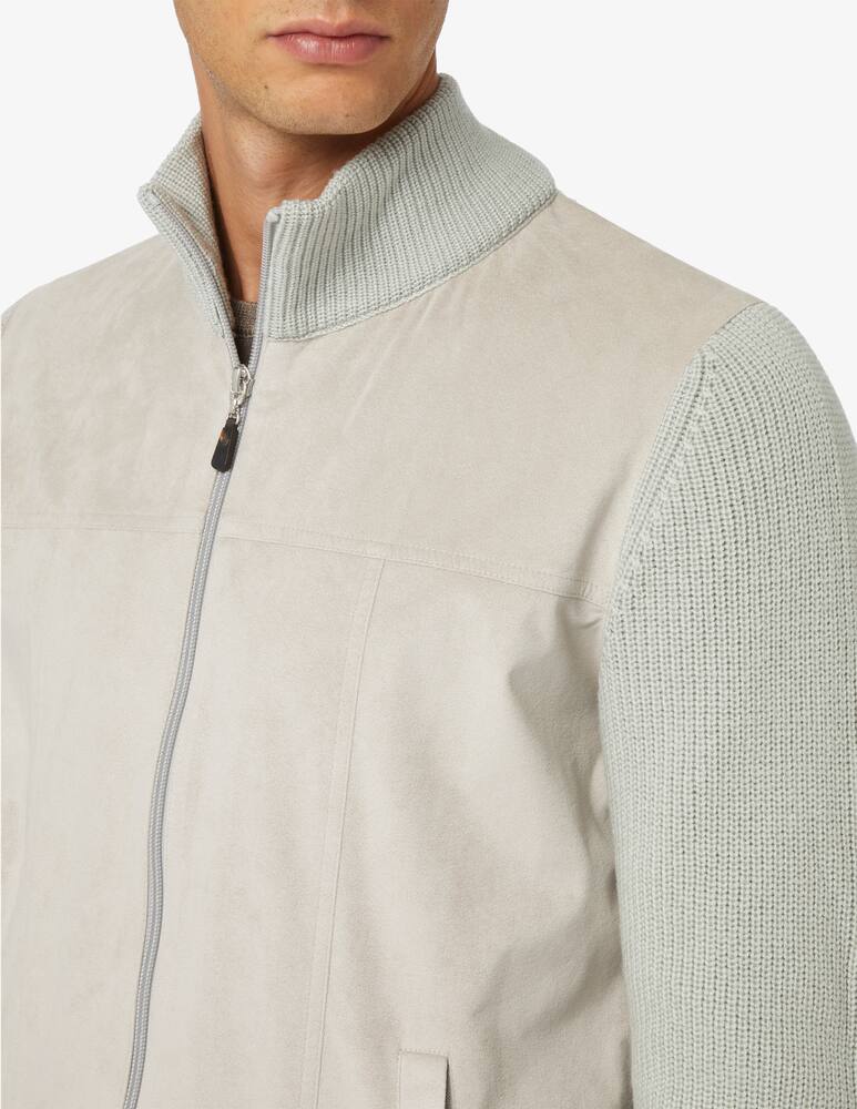 rinascente Gran Sasso Maglia alcantara petto