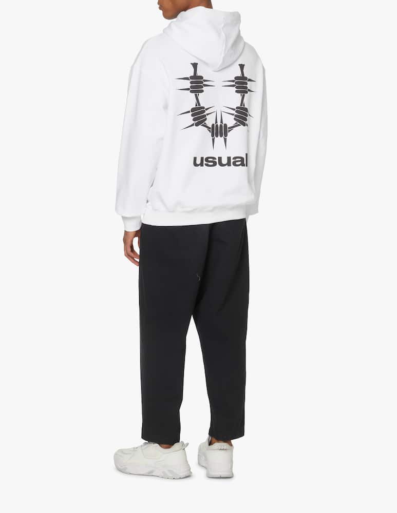 rinascente Usual Og hoodie - white
