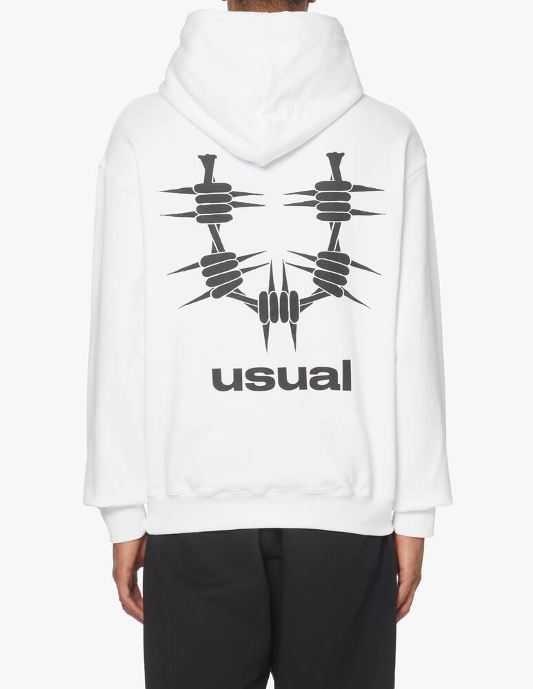 rinascente Usual Og hoodie - white
