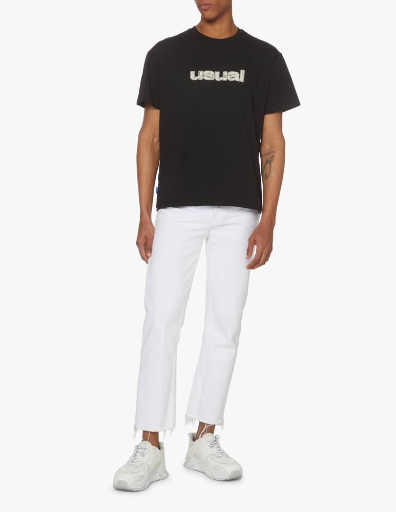 rinascente Usual Barbed wire t-shirt - black