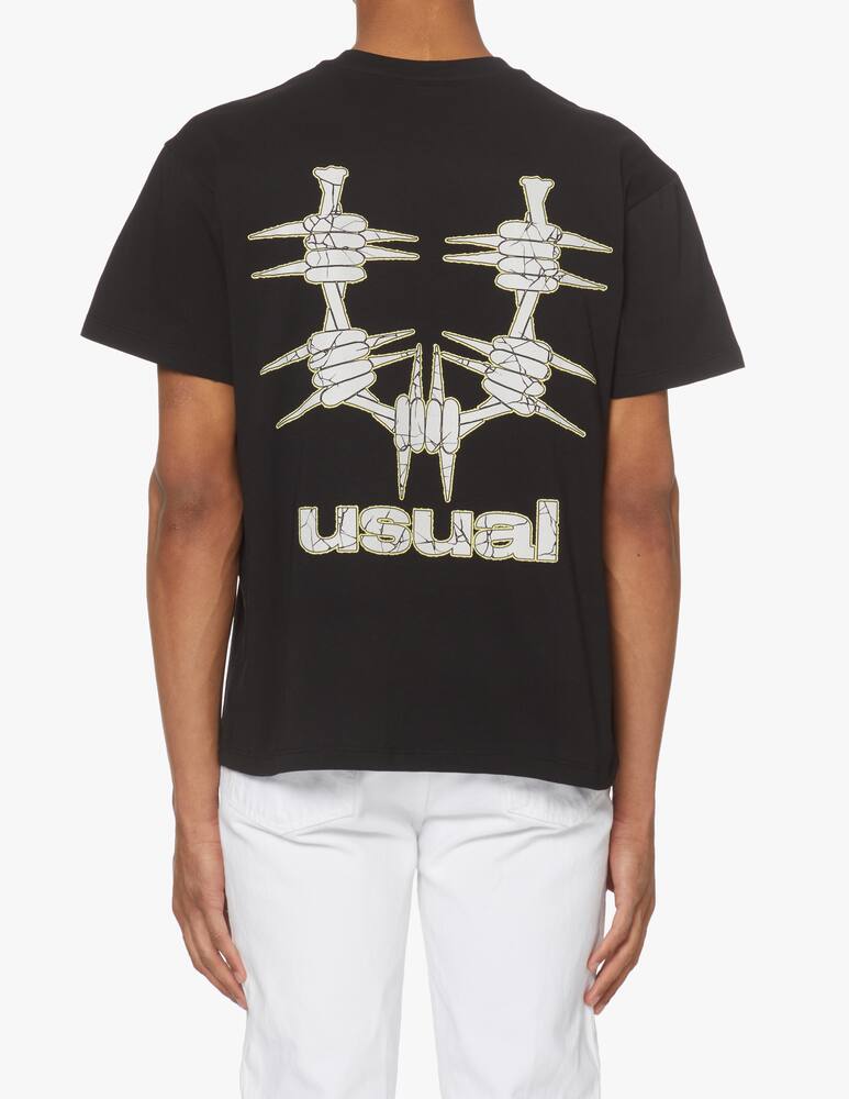 rinascente Usual Barbed wire t-shirt - black