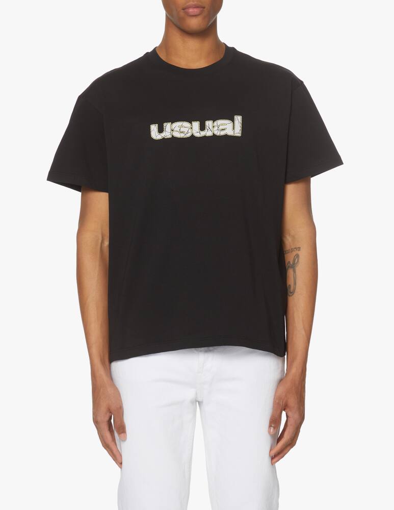 rinascente Usual Barbed wire t-shirt - black