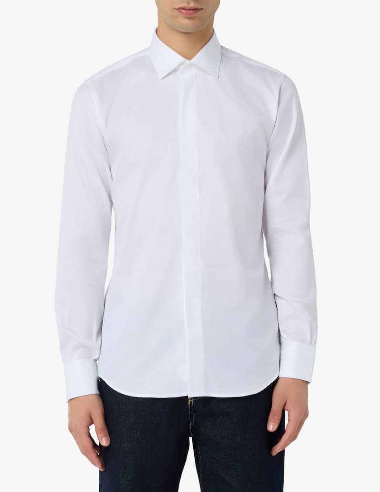 rinascente Sartoria Italiana Classic twill shirt