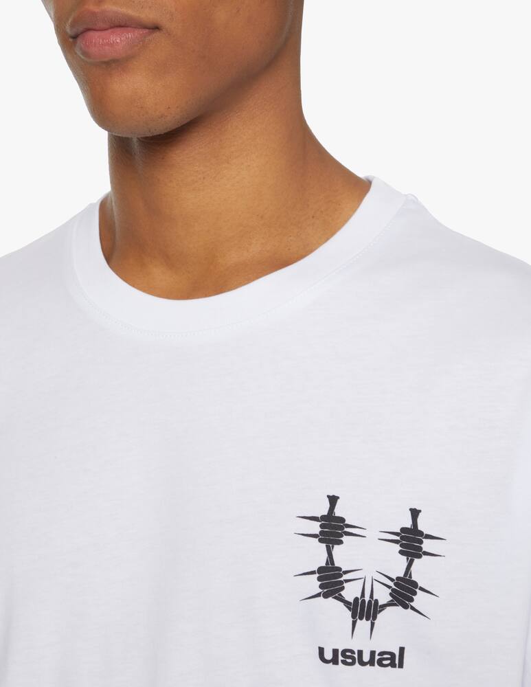 rinascente Usual Mini logo t-shirt - white