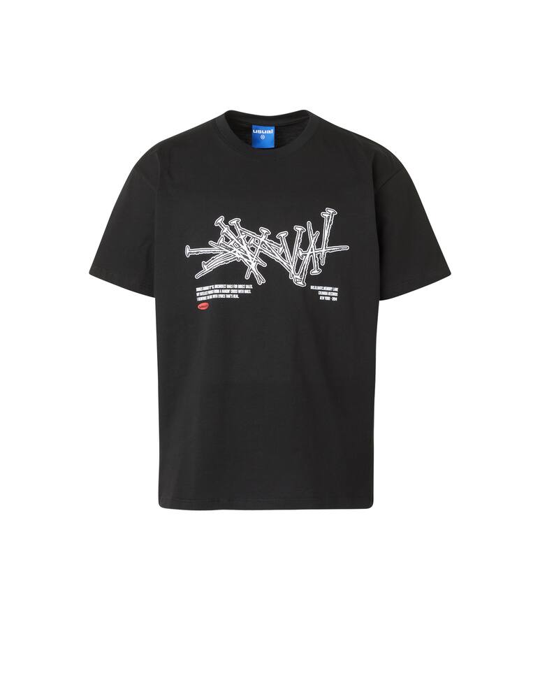 rinascente Usual Nails t-shirt - black