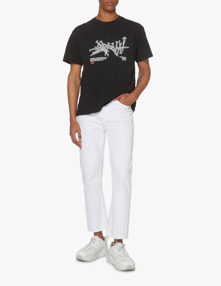 rinascente Usual Nails t-shirt - black