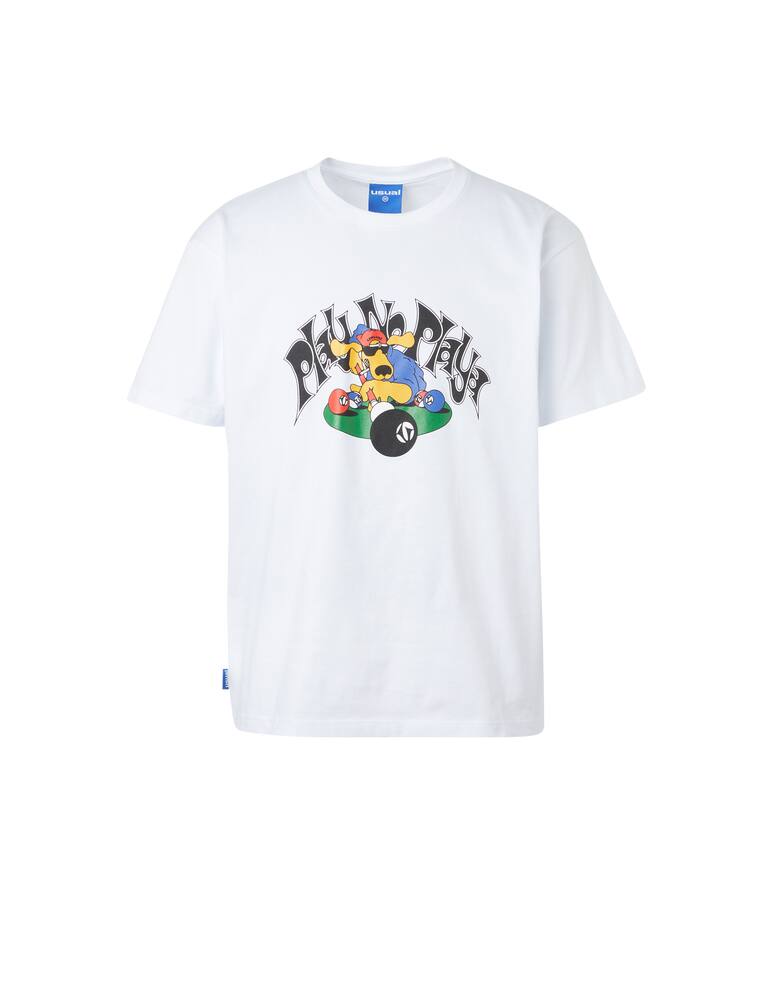 rinascente Usual Maglietta manica corta playa - bianco