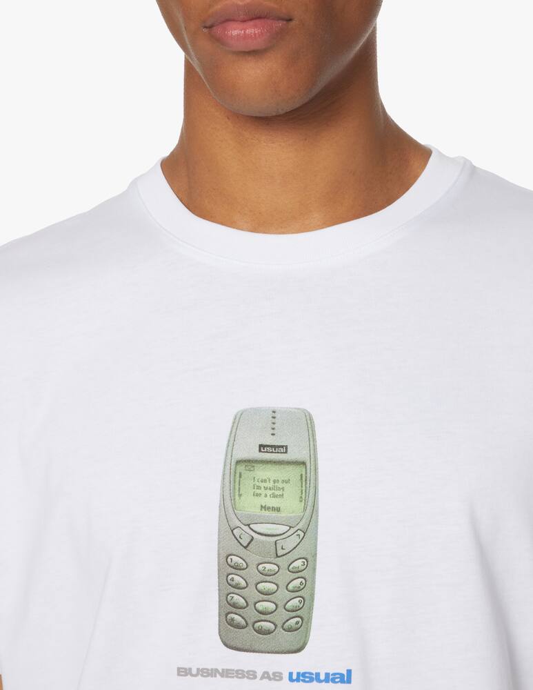 rinascente Usual Maglietta manica corta startac mobile - bianco