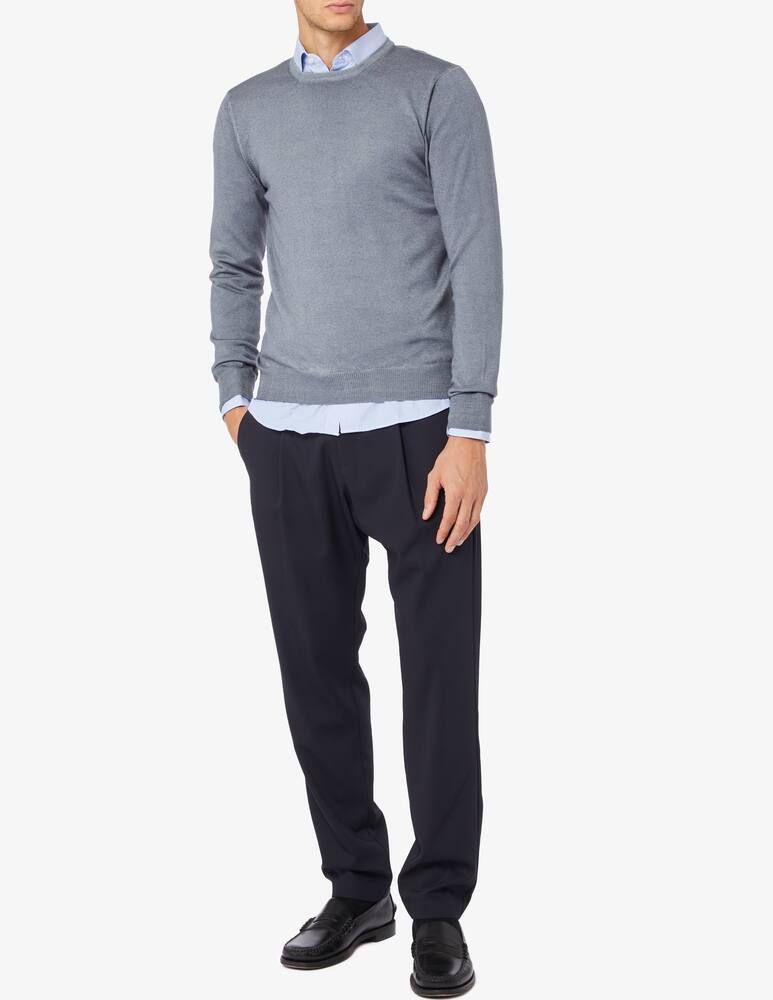 rinascente Gran Sasso Maglia girocollo merino lavato fin 12