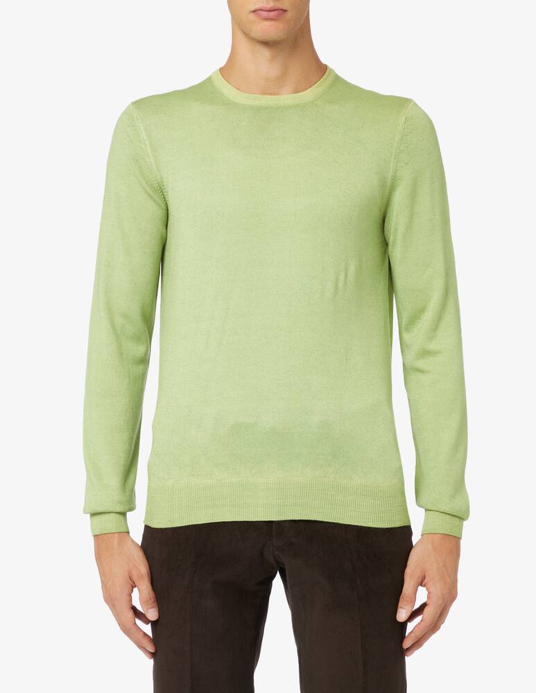 Gran Sasso Maglia girocollo merino lavato fin 12 - immagine 1