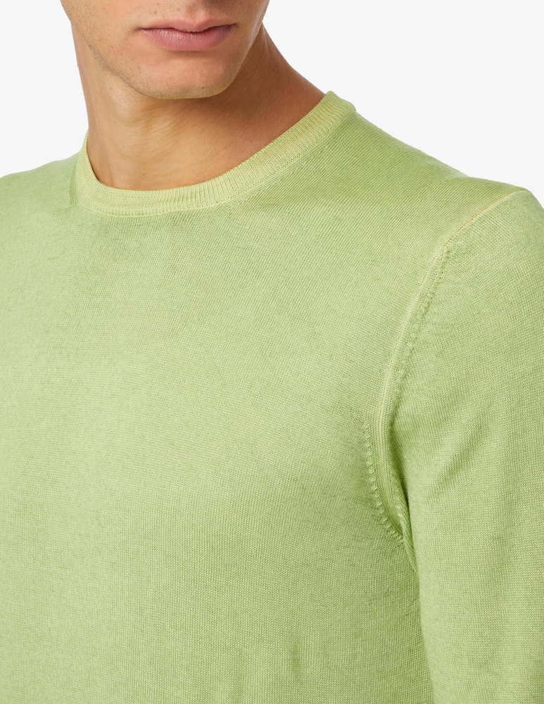Gran Sasso Maglia girocollo merino lavato fin 12 - immagine 4