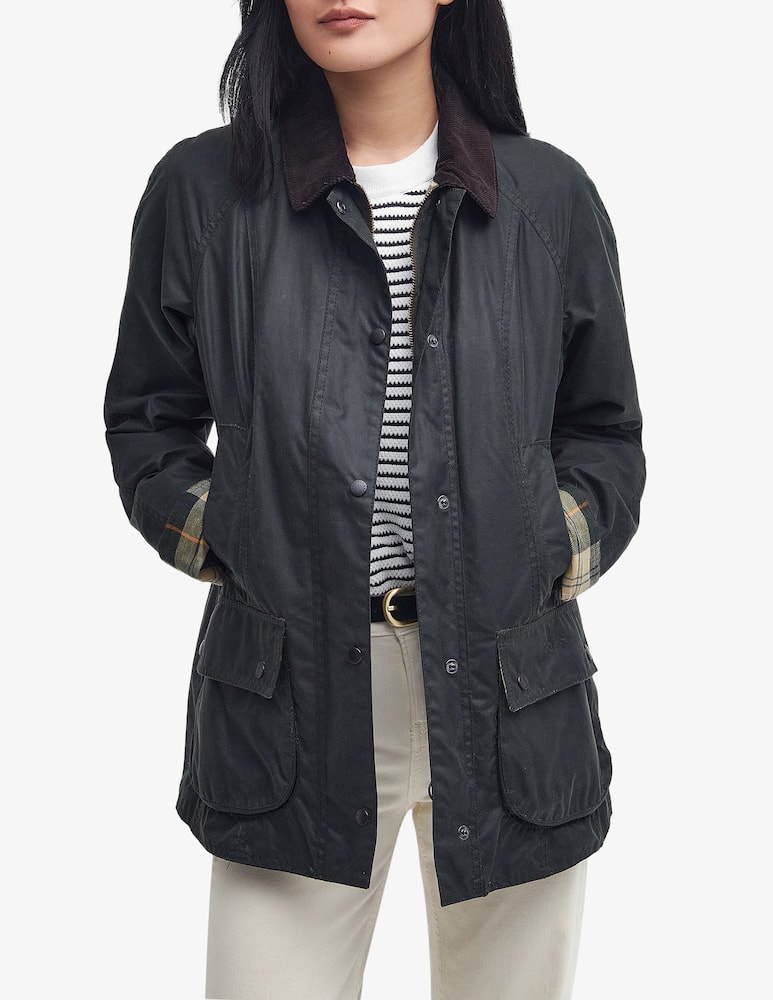 rinascente Barbour Beadnell wax jacket