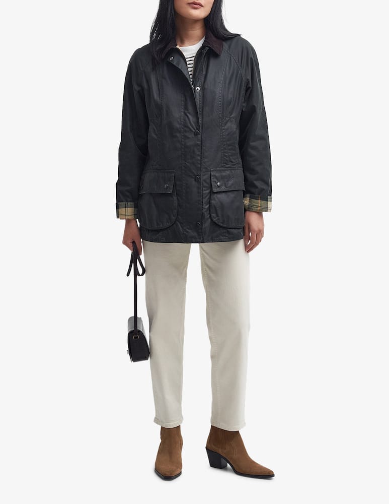 rinascente Barbour Beadnell wax jacket