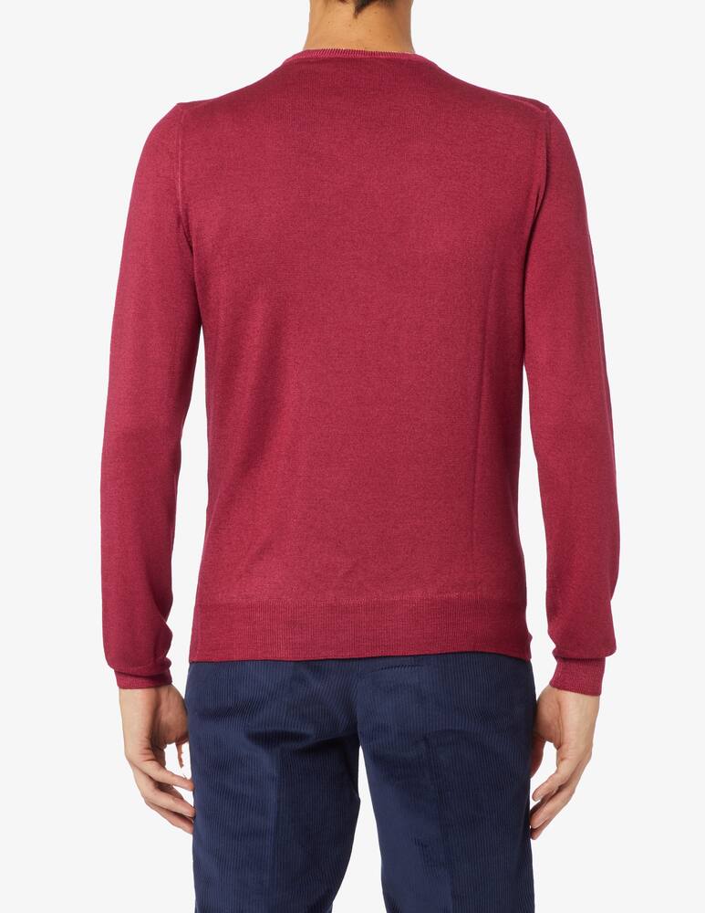 Gran Sasso Maglia girocollo merino lavato fin 12 - immagine 3