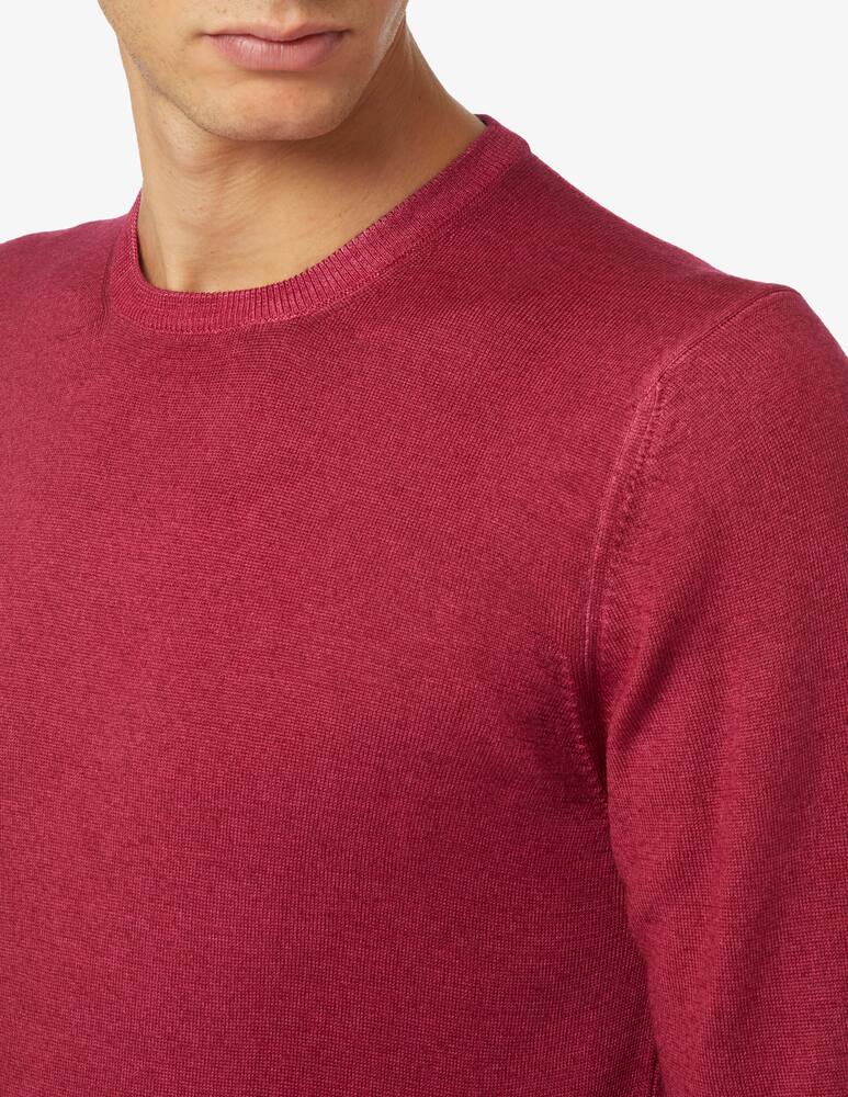 Gran Sasso Maglia girocollo merino lavato fin 12 - immagine 4