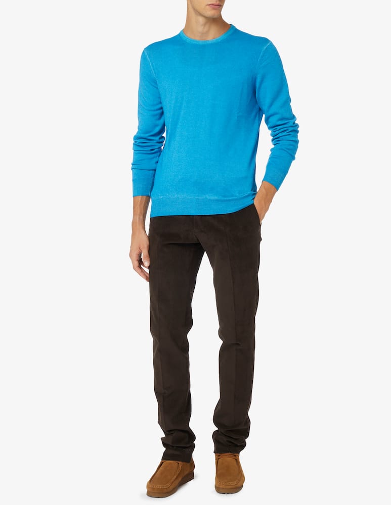 Gran Sasso Maglia girocollo merino lavato fin 12 - immagine 2 Gran Sasso Maglia girocollo merino lavato fin 12 - immagine 2