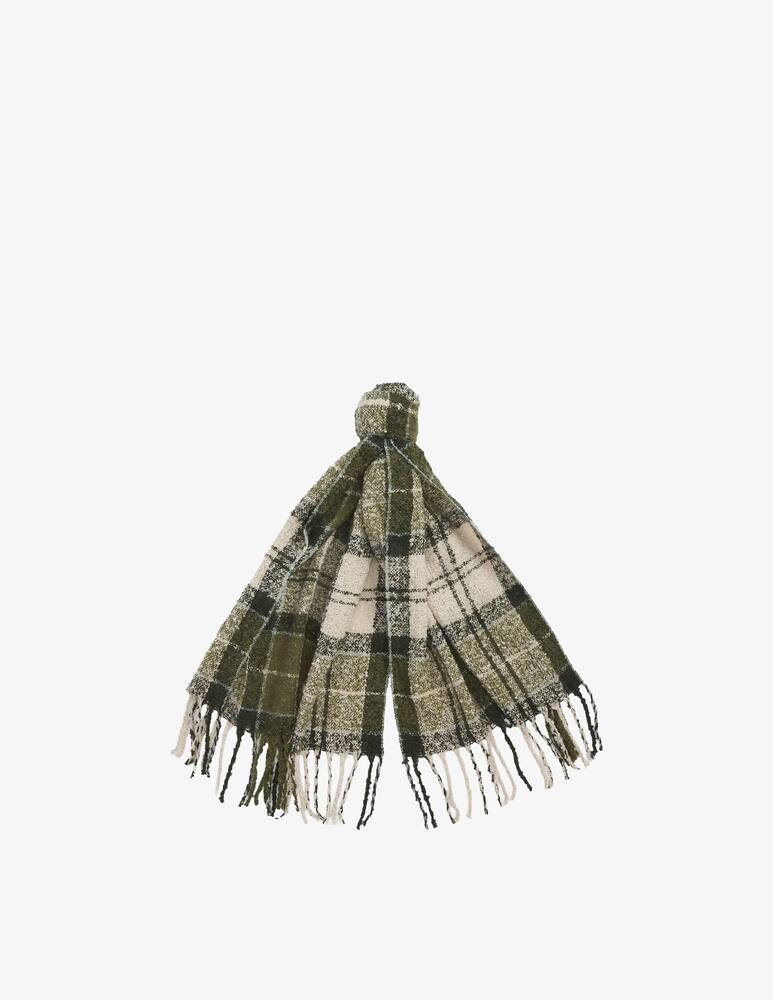 rinascente Barbour Cappello e sciarpa tartan