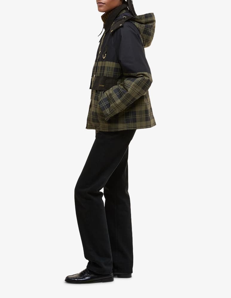 rinascente Barbour Giacca impermeabile a quadri Elaine