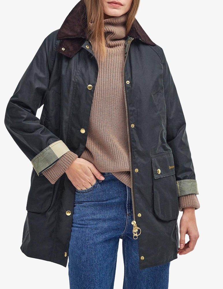 rinascente Barbour Giacca cerata Long Beadnell New