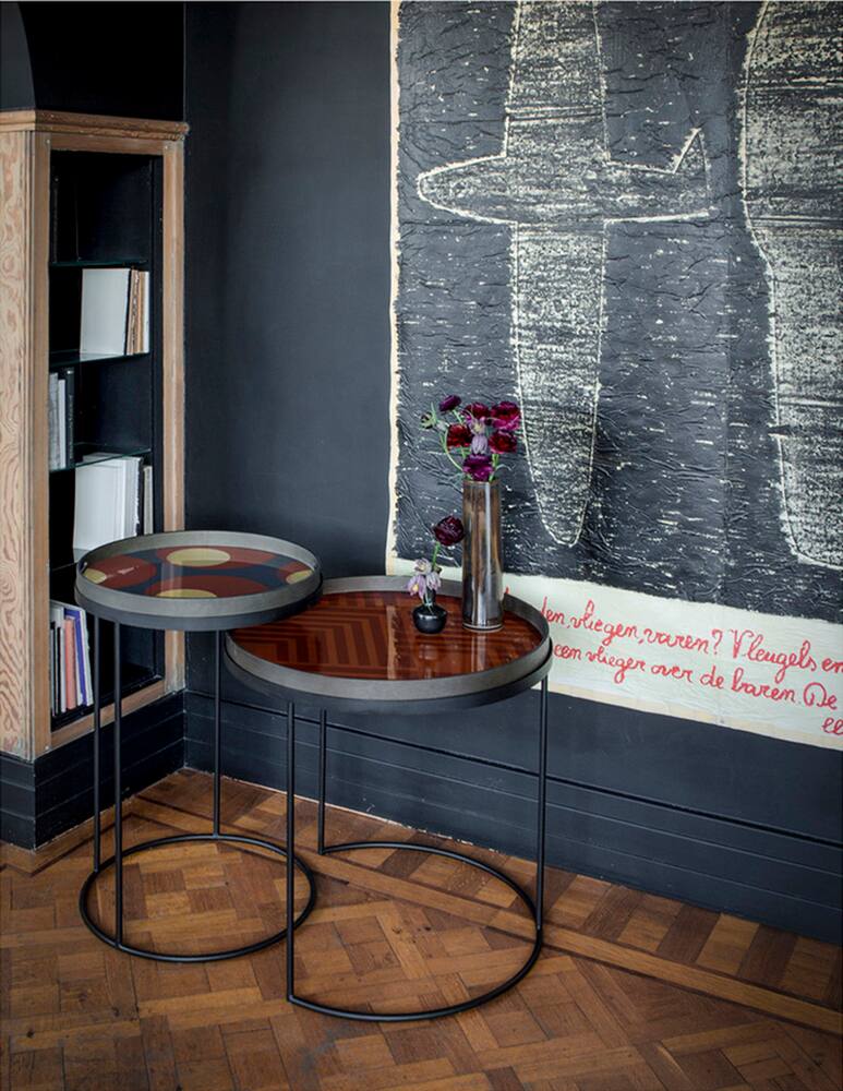 rinascente Ethnicraft Turkish Dots glass tray