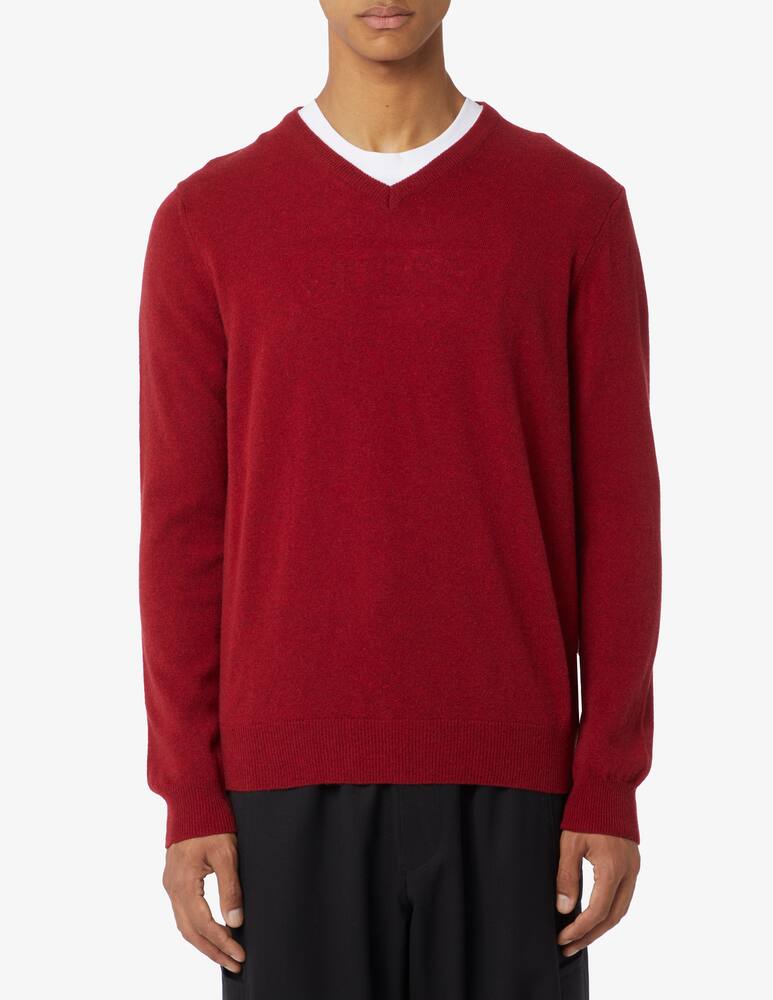 Rinascente Collection Maglia scollo a v in lana - immagine 1