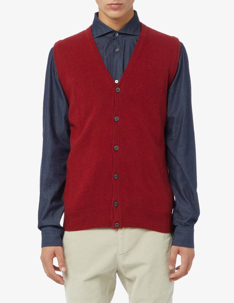 rinascente Rinascente Collection Gilet in lana con bottoni